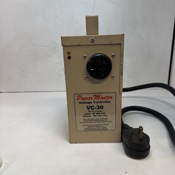 Power Master VC30 Voltage controller 30 AMP - Picture 2 of 5